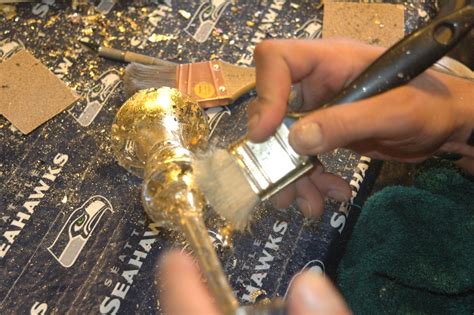 the process of gilding